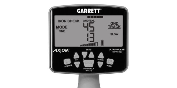 Axiom Metal Detector with 13"x11" DD-FC Coil, 11"x 7" Mono Coil and MS-3 Headphones - Image 3